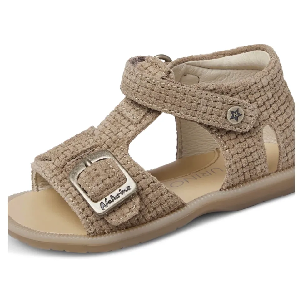 Suede sandals QUARZO