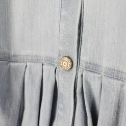 Sukienka jeansowa z odpinanym paskiem