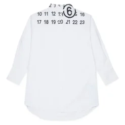 Sukienka koszulowa Signature Numbers Print