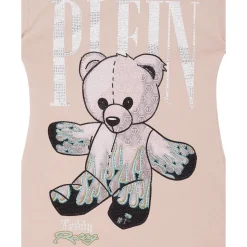 Sukienka T-shirtowa z Dżerseju Krótka Teddy Bear