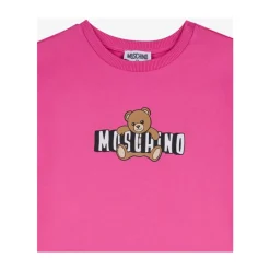Sukienka z dżerseju bawełnianego z misiem Teddy Bear