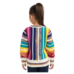 Sweter dzianinowy żakardowy