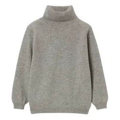 Sweter dzianinowy z wysokim dekoltem
