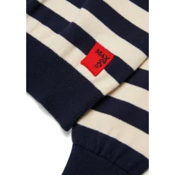 Sweter w paski żakardowe