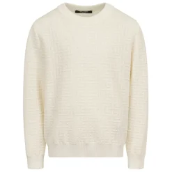 Sweter z Żakardowym Logo