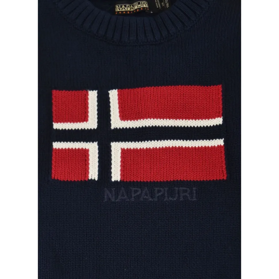 Sweter z Żakardowym Logo