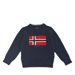 Sweter z Żakardowym Logo