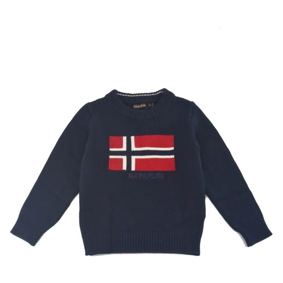 Sweter z Żakardowym Logo