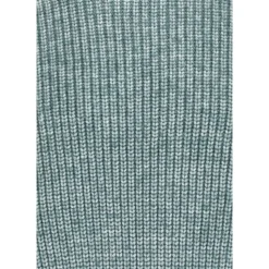 Sweter z Golfem z Prążkowanej Dzianiny