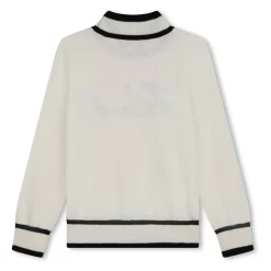 Sweter z Haftowanym Podpisem