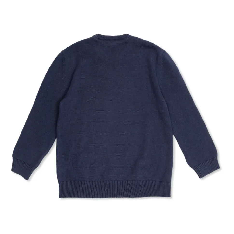 Sweter z nadrukowanym logo