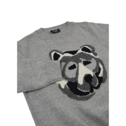 Sweter z okrągłym dekoltem