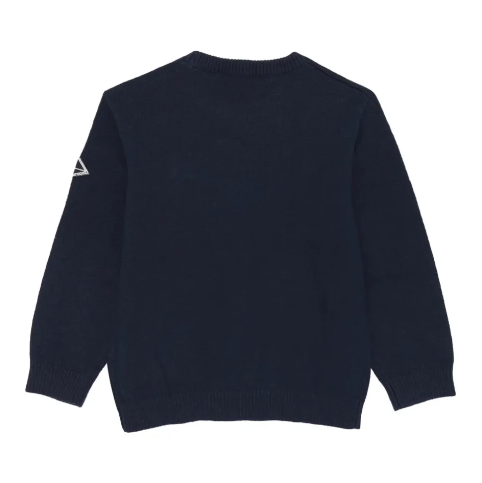 Sweter z okrągłym dekoltem