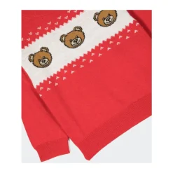 Sweter z Okrągłym Dekoltem i Długim Rękawem