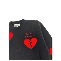 Sweter z Okrągłym Dekoltem Princess
