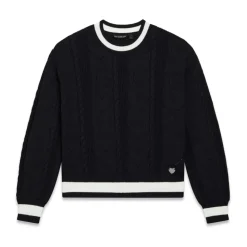 Sweter z Warkoczowym Splotem