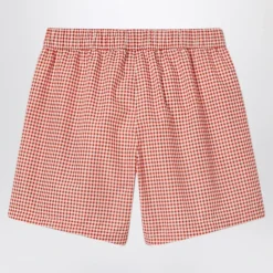 Szorty w kratę gingham
