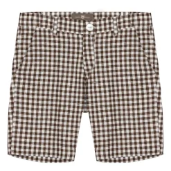 Szorty w kratkę gingham