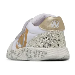 Technical fabric, leather and glitter sneakers JESKO 2 VL.
