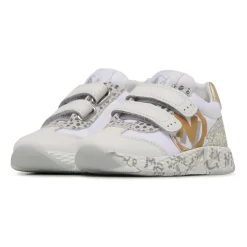 Technical fabric, leather and glitter sneakers JESKO 2 VL.