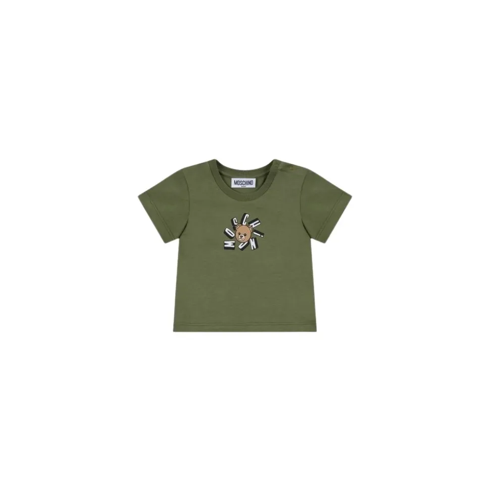Teddy Bear Cotton Jersey T-Shirt