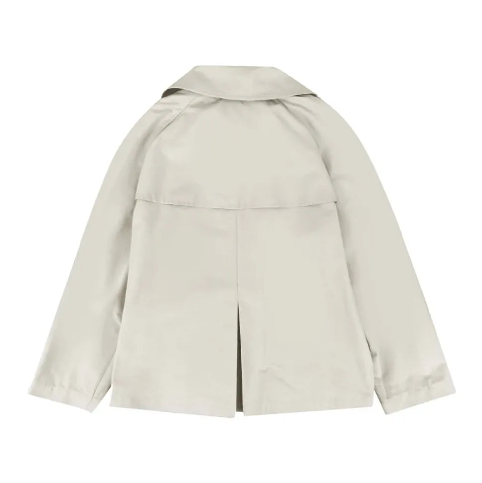 Trench corto in nylon