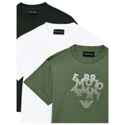 T-shirt Tris Girocollo