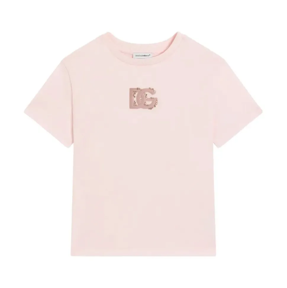 T-shirt z aplikacją logo