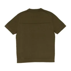 T-shirt z bawełny merceryzowanej