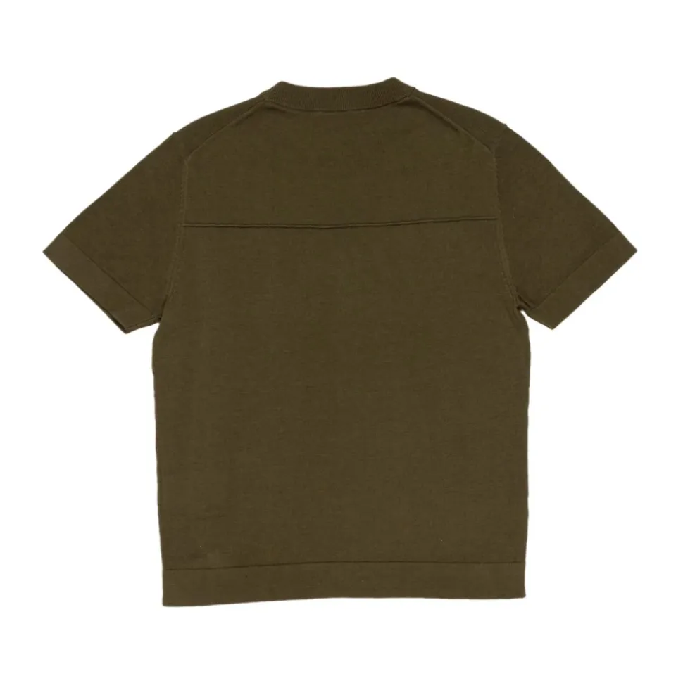 T-shirt z bawełny merceryzowanej