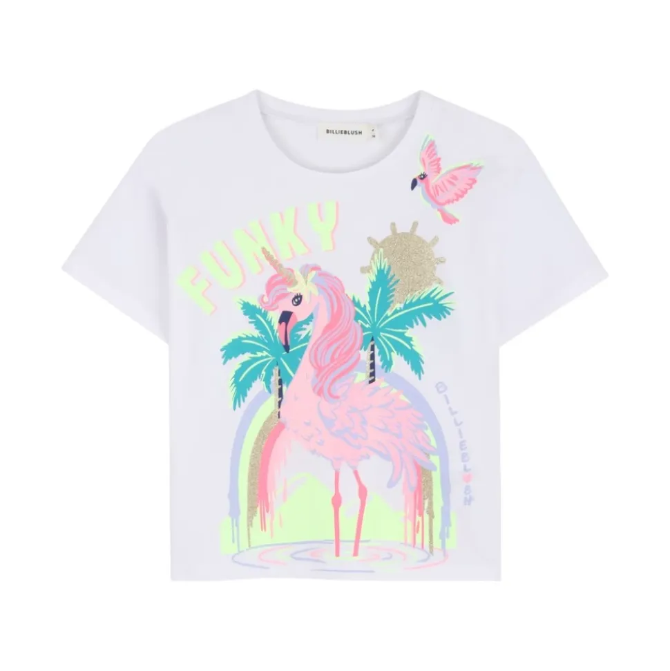 T-shirt z cekinami
