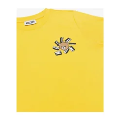 T-shirt z dżerseju bawełnianego z misiem Teddy