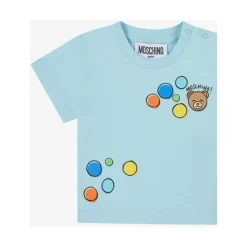 T-shirt z dżerseju bawełnianego z misiem Teddy Bear