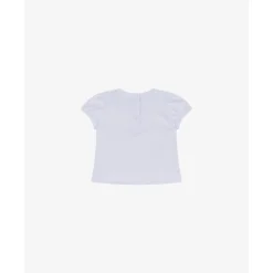 T-shirt z dżerseju bawełnianego z misiem Teddy