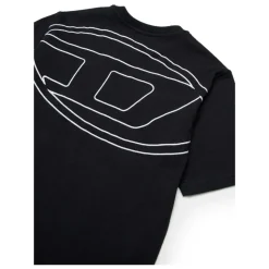 T-shirt z dużym logo Oval D