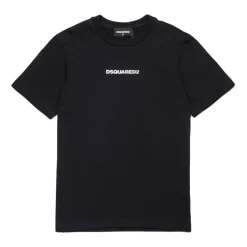 T-shirt z efektem gumowanego logo
