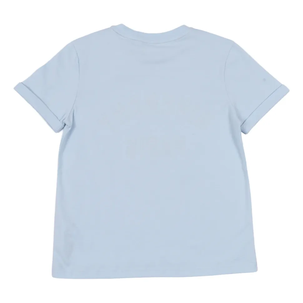 T-shirt z logo i napisem