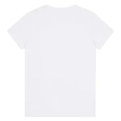 T-Shirt z Logo Ozdobiony Łańcuchem