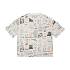 T-shirt z nadrukiem na całości