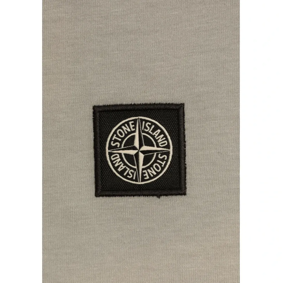 T-shirt z naszywką z logo