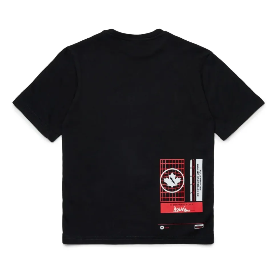 T-shirt z okrągłym dekoltem