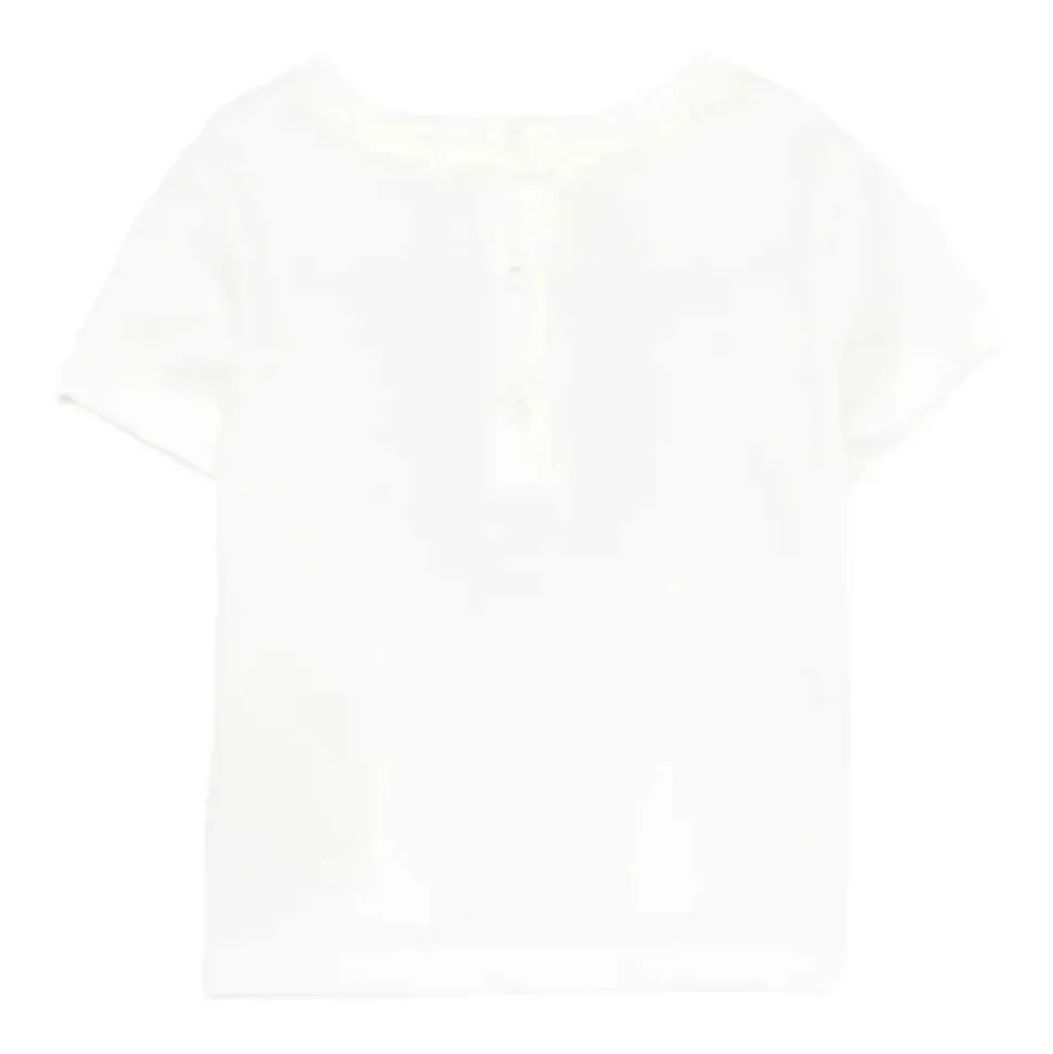 T-shirt z okrągłym dekoltem