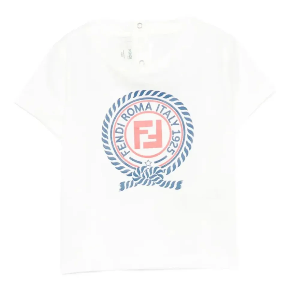 T-shirt z okrągłym dekoltem