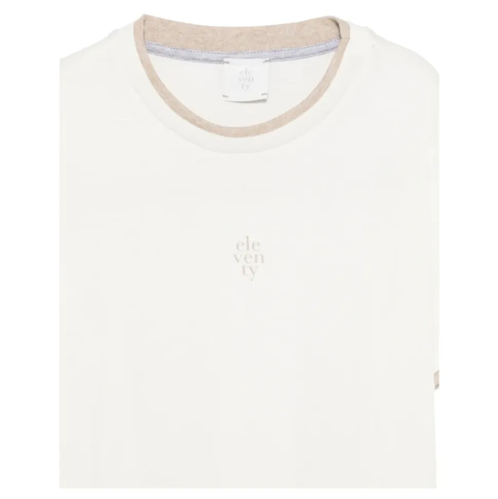 T-shirt z okrągłym dekoltem