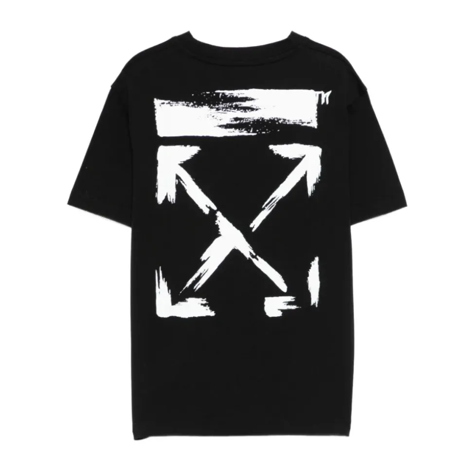 T-shirt z okrągłym dekoltem i krótkim rękawem z logo