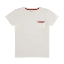 T-shirt z okrągłym dekoltem i logo