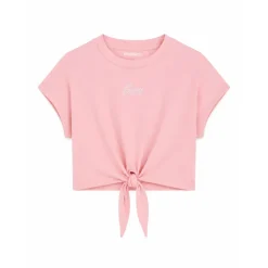 T-shirt z wiązaniem