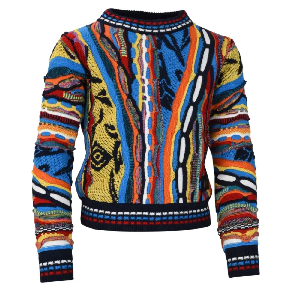 Unikalny Dziewczęcy Sweter z Wzorem na Całości