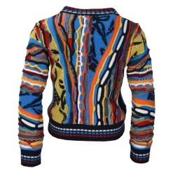 Unikalny Dziewczęcy Sweter z Wzorem na Całości