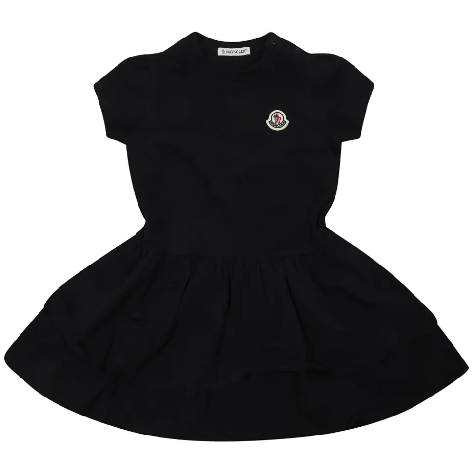 Vestito Manica Corta Balze